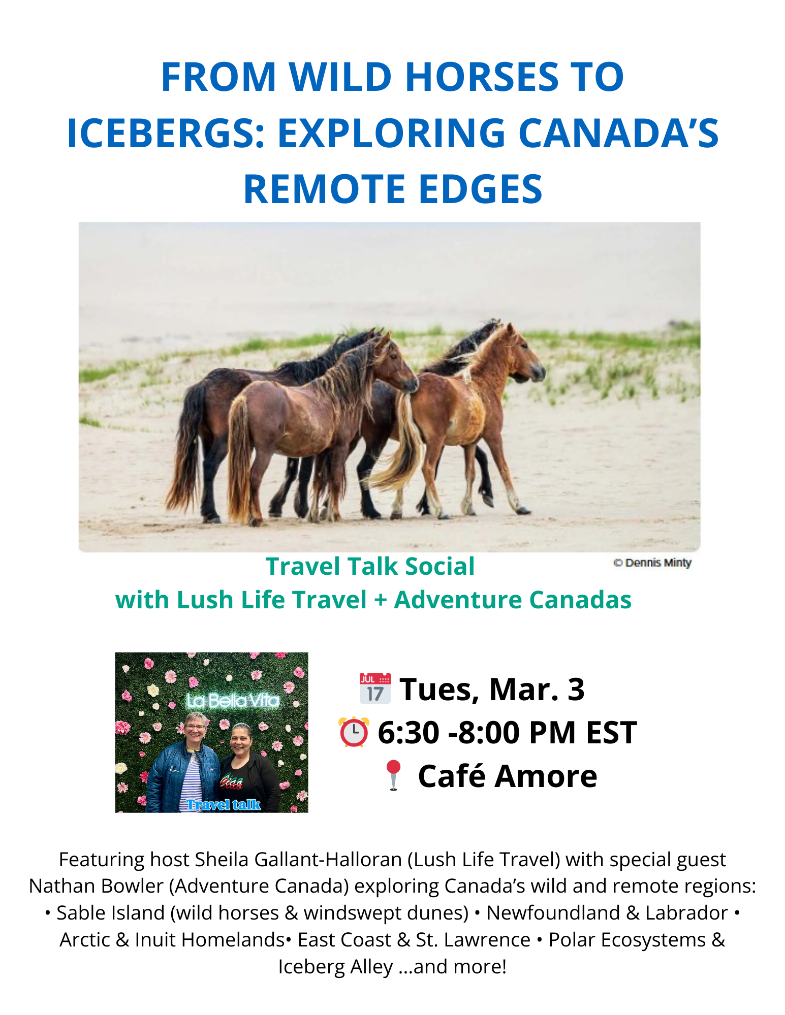 From Wild Horses to Icebergs: Exploring Canada's Remote Edges with expedition cruise expert Sheila Gallant-Halloran