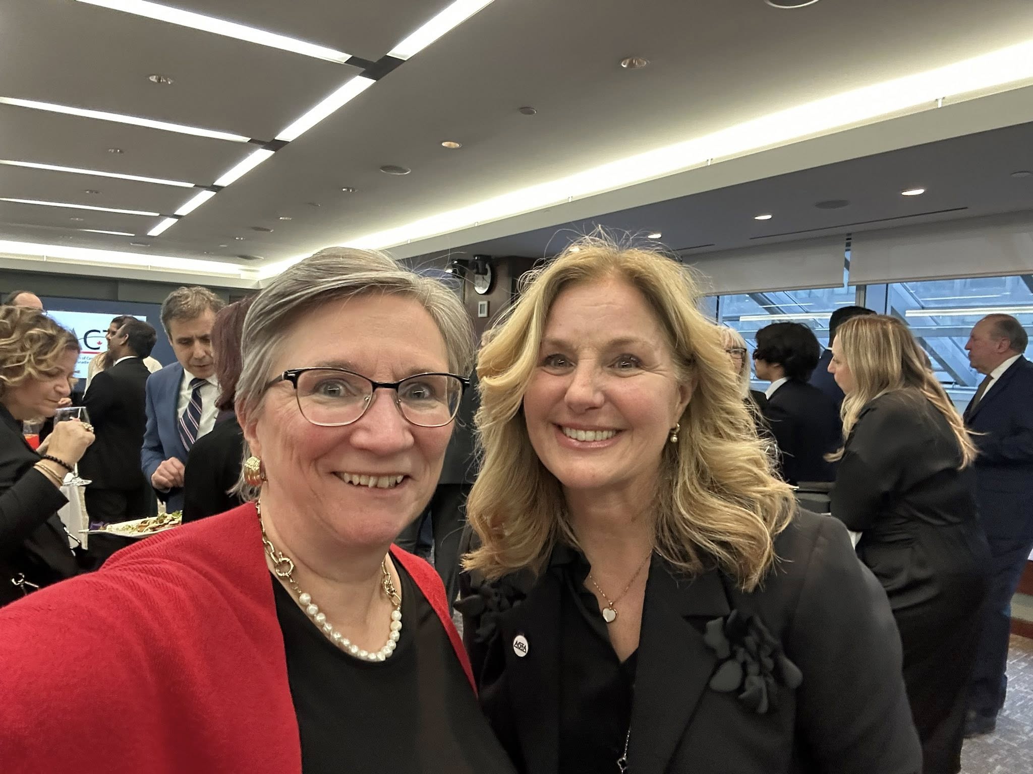 Sheila with Suzanne Acton-Gervais
