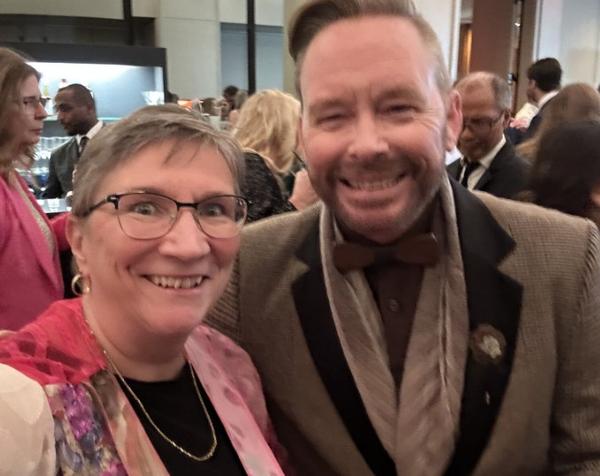 Sheila Gallant-Halloran of Lush Life with AMAWaterways Neil Dudley